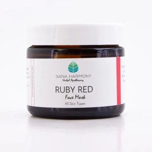 Ruby Red Face Mask